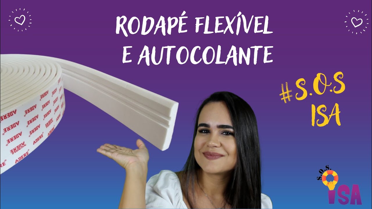 Como instalar rodapé de EVA flexível - S.O.S. Isa