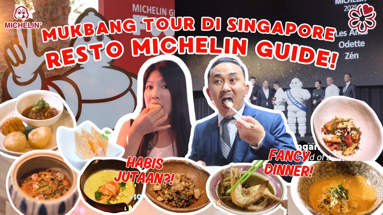 PERTAMA KALI COBA RESTORAN MICHELIN DI SINGAPORE! 🍽️ | FOOD TOUR SERU✨ #kuliner #singapore