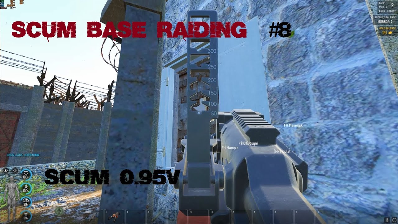 Scum 0.95v Raid Highlights #8 [TJ's World]