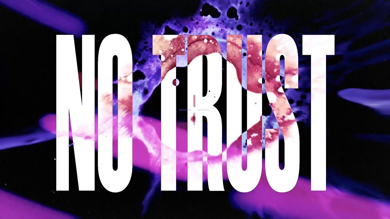 Misanthropy Club - No Trust (Official Visualizer / Lyrics Video )