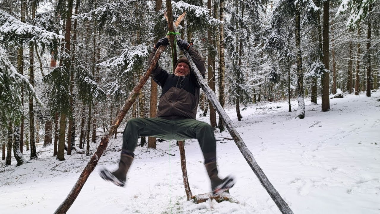 Dreibein binden | 4 Varianten | für Outdoor-Bushcraft-Survival