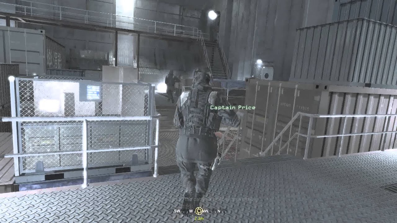 Call of Duty 4 Modern Warfare: Cargo Ship Escape (HD)
