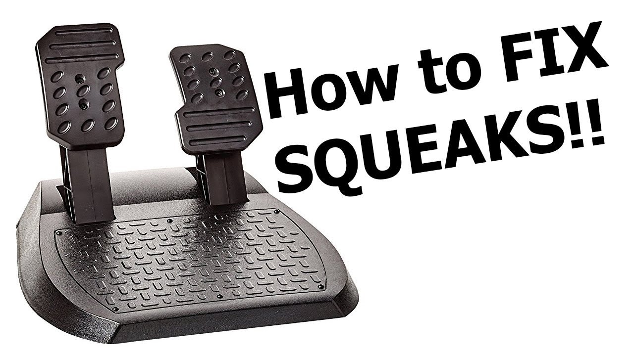Thrustmaster Squeak Fix Easy Steps