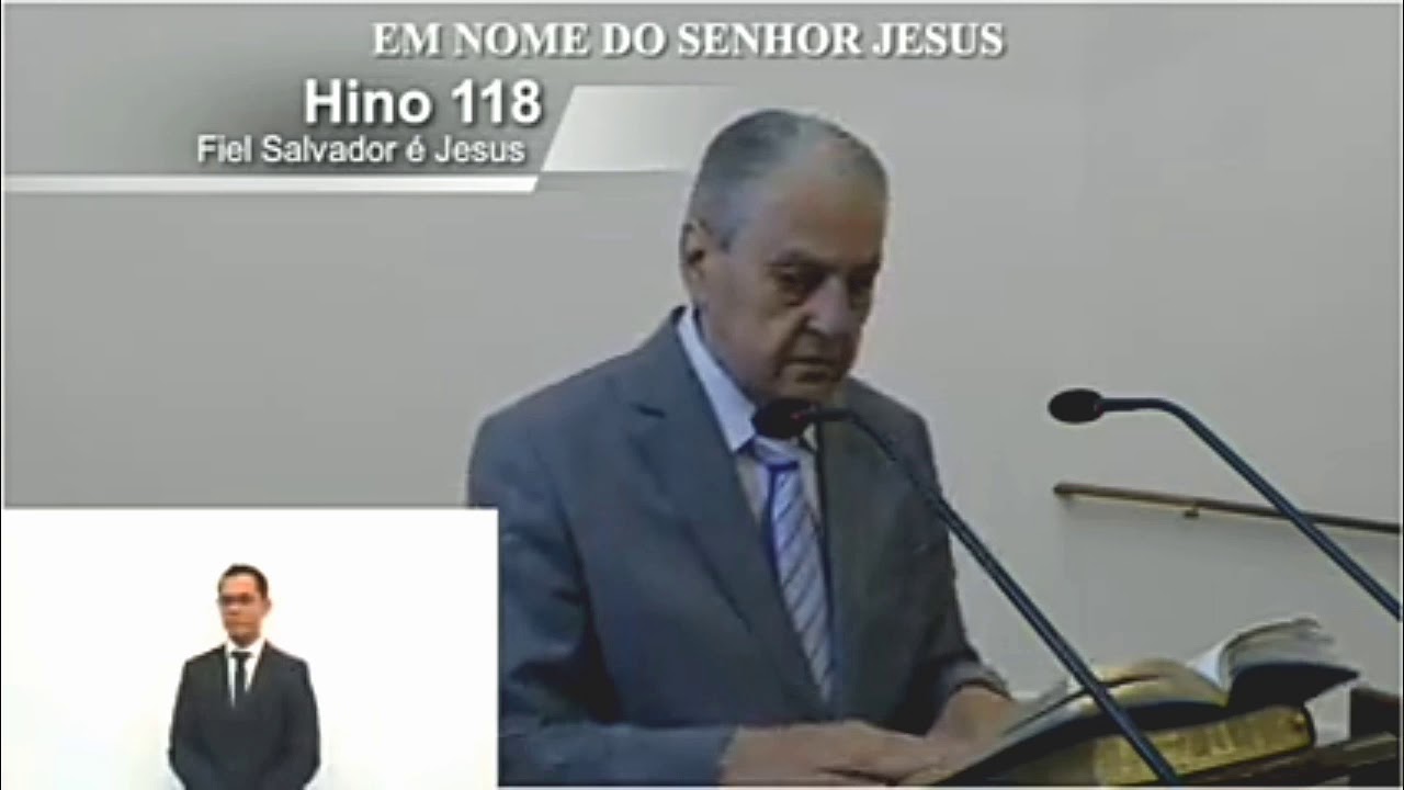 🎧CCB CULTO ONLINE 23/03/2020 // ÚLTIMO HINO 118 "FIEL SALVADOR É JESUS"