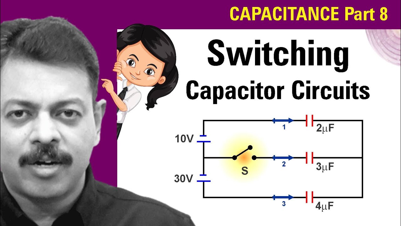 Capacitance Part 8 | Switching Capacitive Circuits | Onion Physics | Ashish Arora Sir