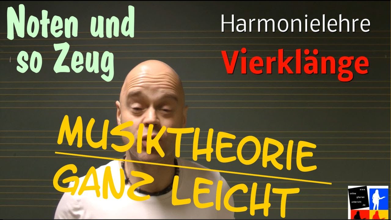 Harmonielehre Vierklänge leicht gemacht