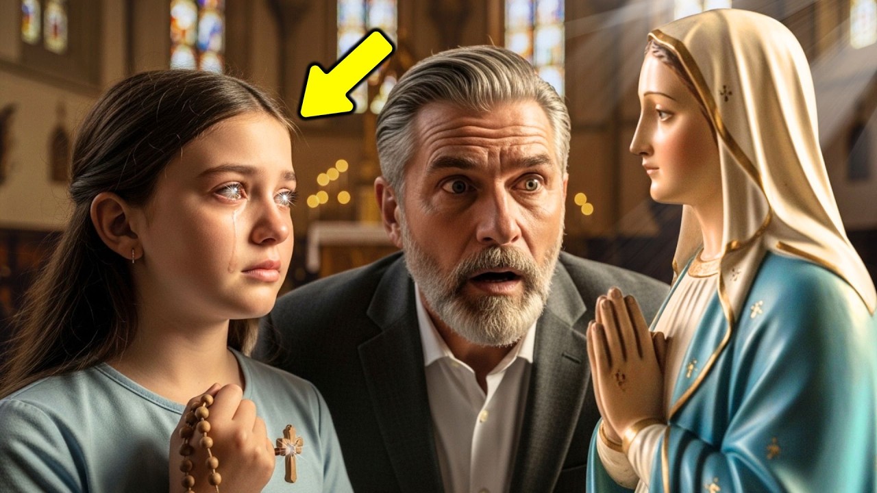 Pastor Evangélico desafia a Virgem Maria… e sua filha cega volta a enxergar no altar!