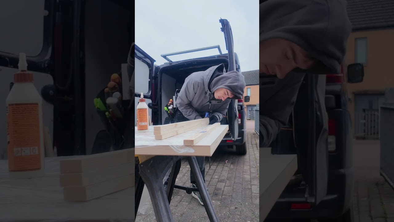 Extending the height of these doors before installation?🤔 #doors #carpentry #joinery #construction