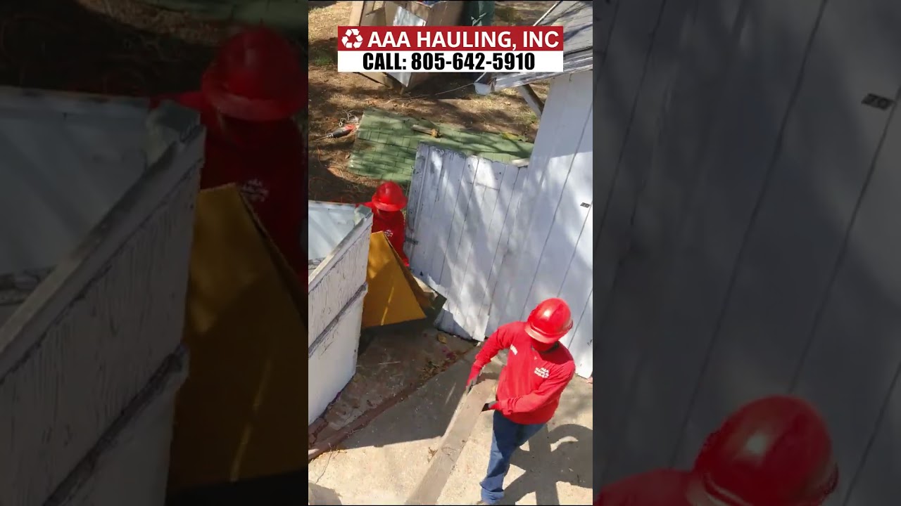 Treehouse Removal in Ventura, California by AAA Hauling Inc