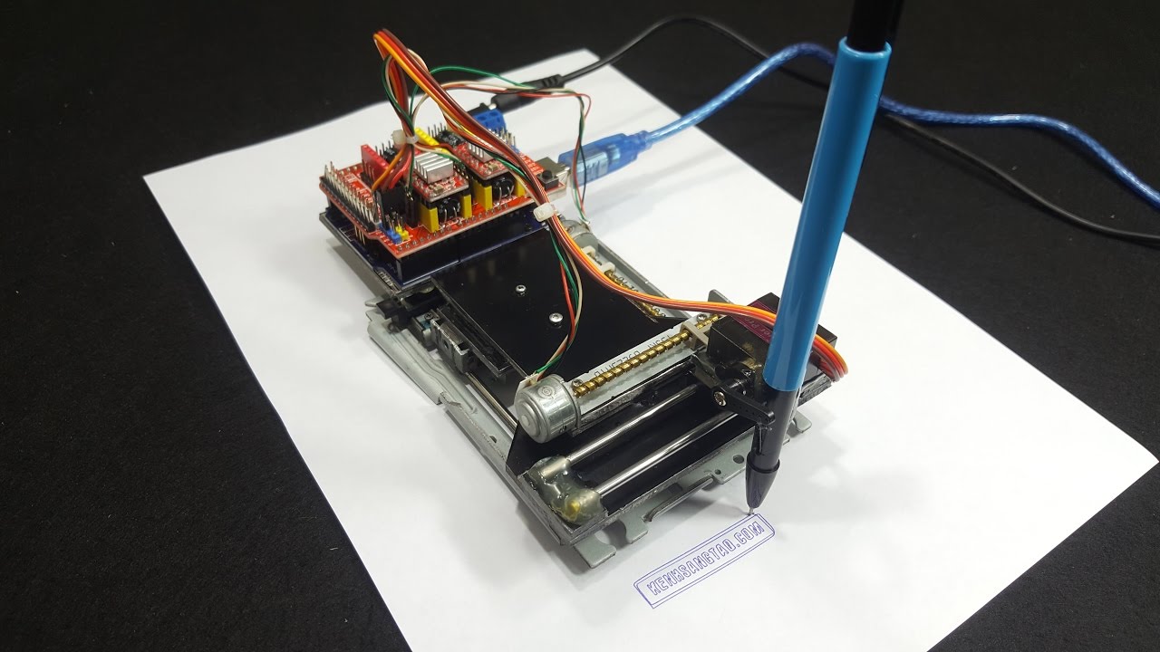 Hướng Dẫn Chế Máy Vẽ CNC Mini