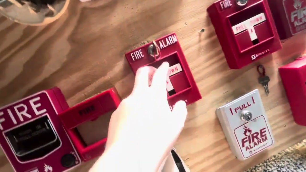 Big fire alarm testing