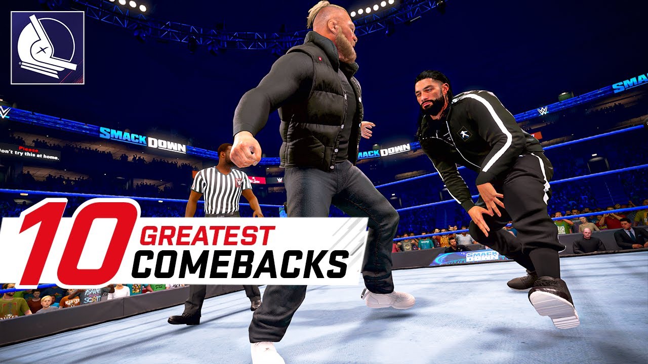 WWE 2K22: 10 BEST Comeback Moments to hit (ft Roman Reigns, Hogan, Orton, ETC)
