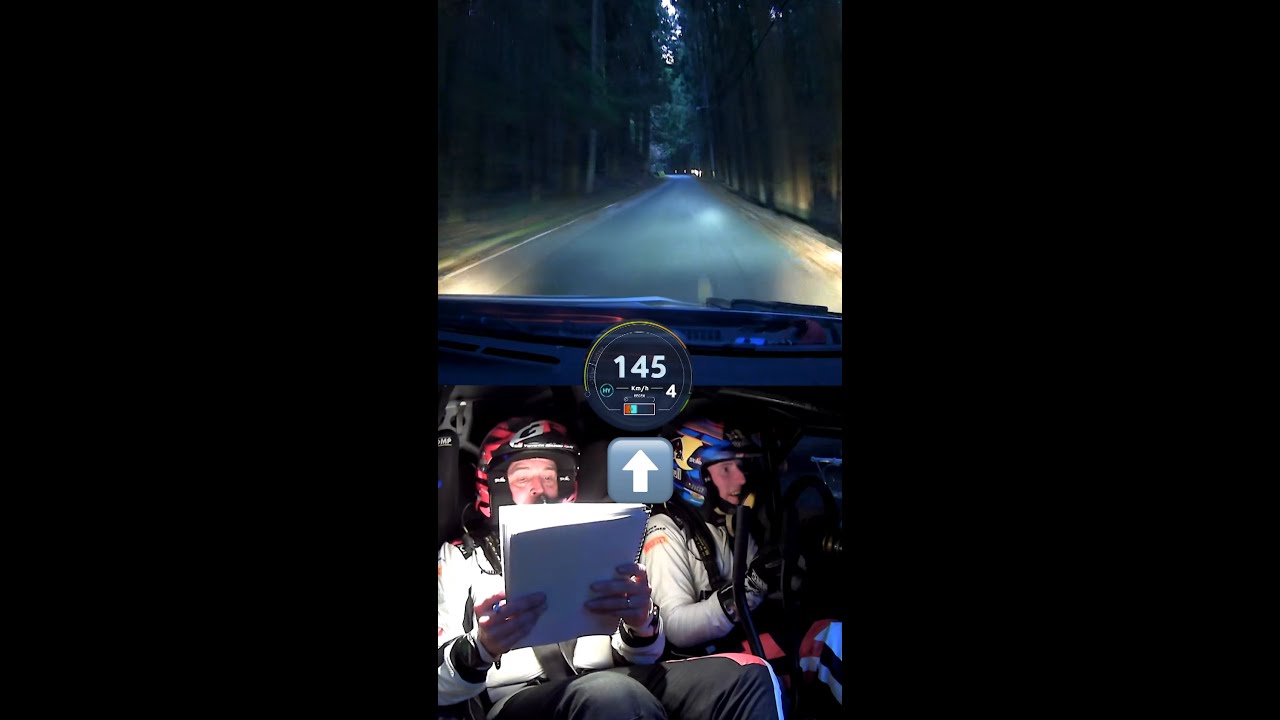 Brains and brakes: teamwork at 120 mph! 🚗💨🗾 #wrc