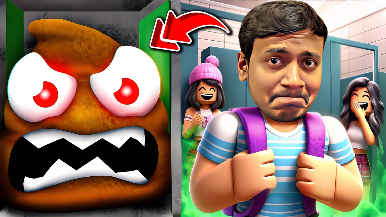 Don't Poop Yourself at School! (Obby) | Roblox