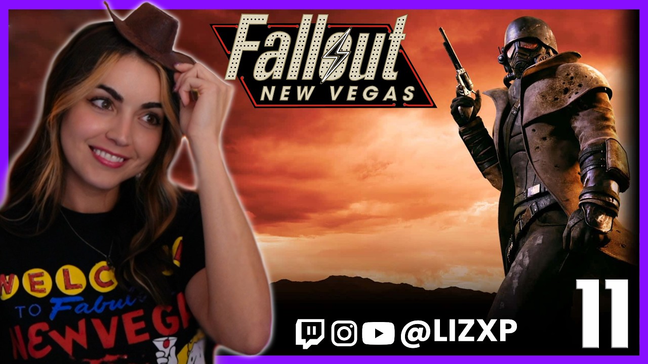 FIRST TIME PLAYING Fallout New Vegas | FULL VOD | LizXP [11]