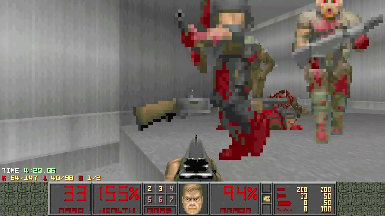 Doom II: Icarus - Alien Vanguard - Map02: Shuttle Bay (UV, 100%Kills/Secrets)
