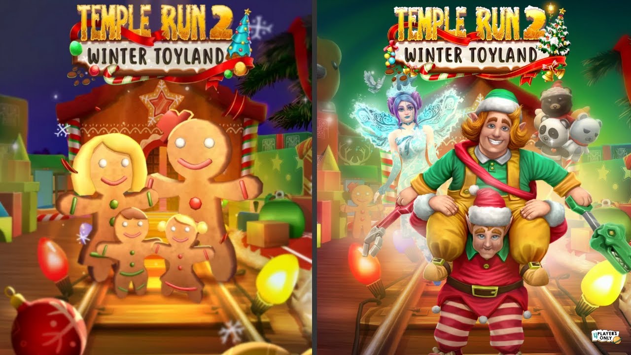 Temple Run 2 🎅 WINTER TOYLAND 2020 Vs 2021 w/ The Elf duo WINKY and PIP!