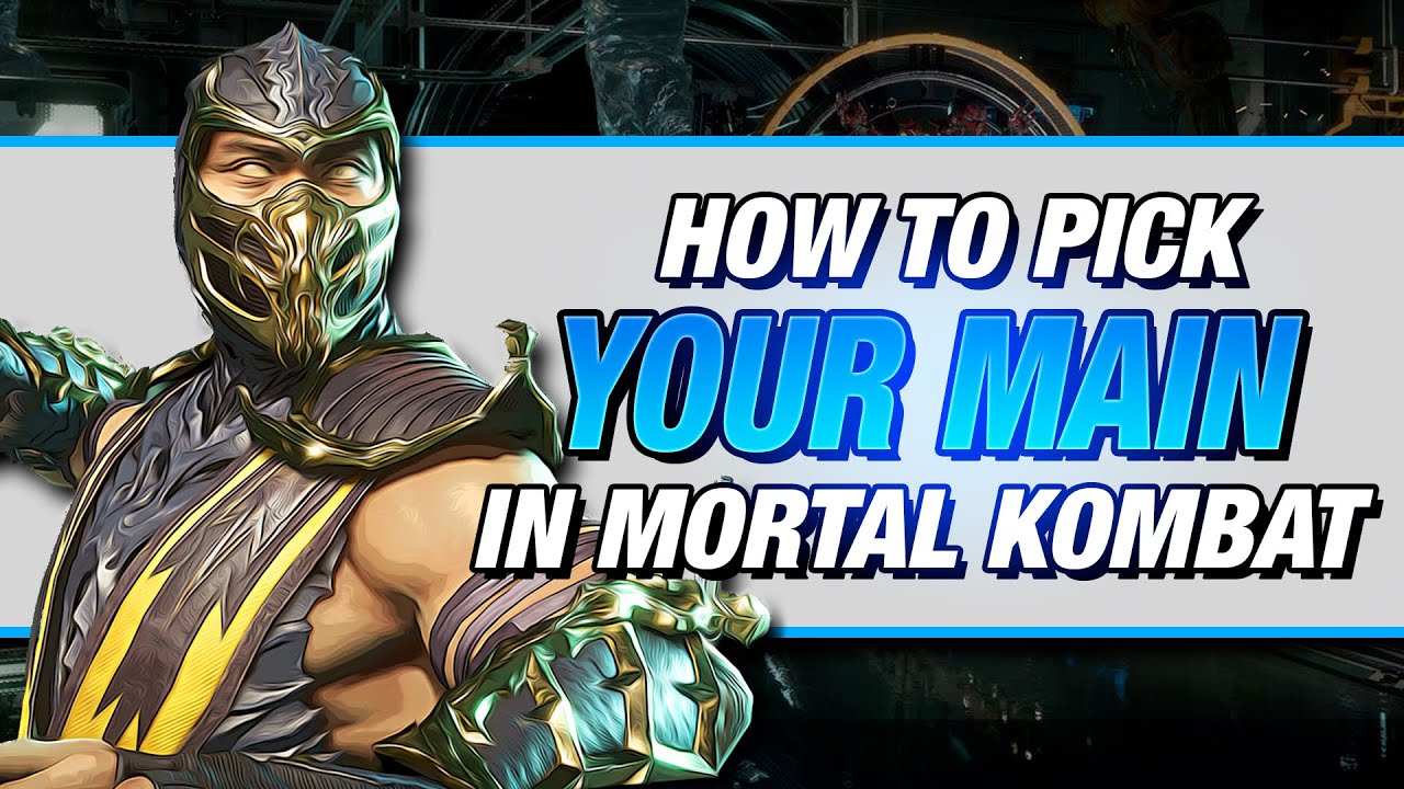 Mortal Kombat 11: как выбрать главного героя!