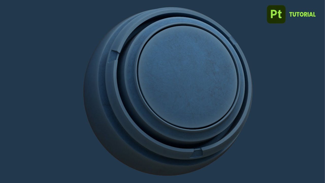 How to Make a Matte Plastic Material in Substance Painter | #textures #materials