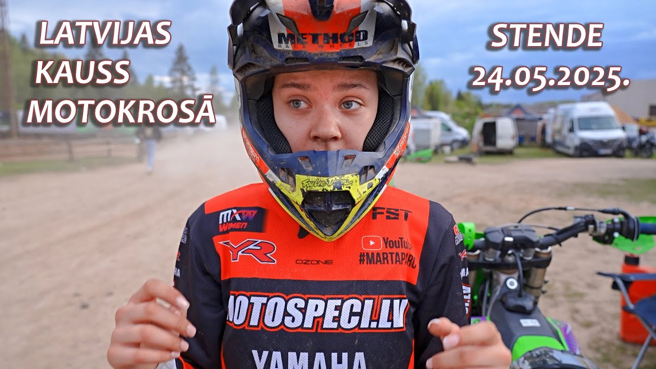 BRAUCAM AR MARTU LATVIJAS KAUSĀ MOTOKROSĀ STENDĒ 24.05.2025.