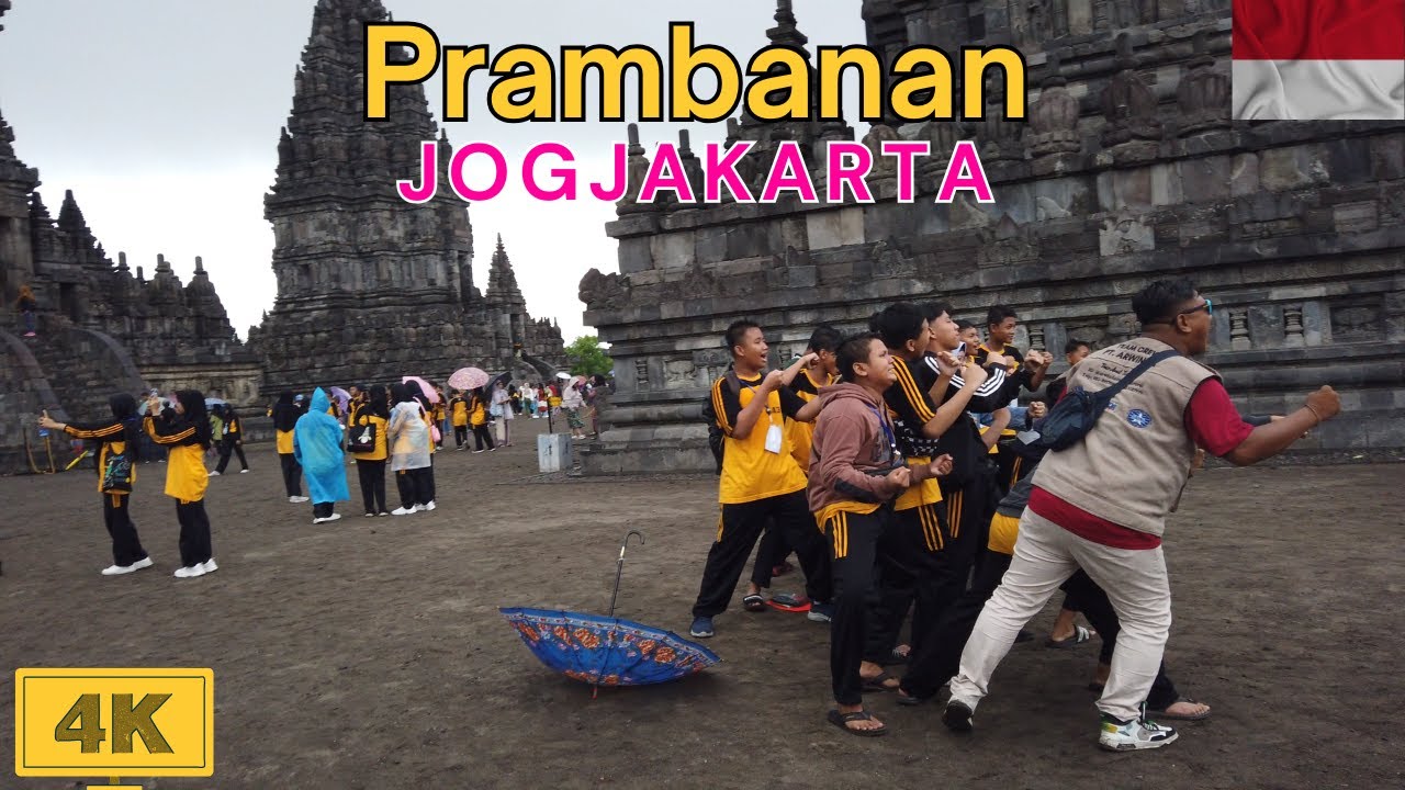 🇮🇩 Exploring Prambanan Temple ⛩️ | TravelNPop