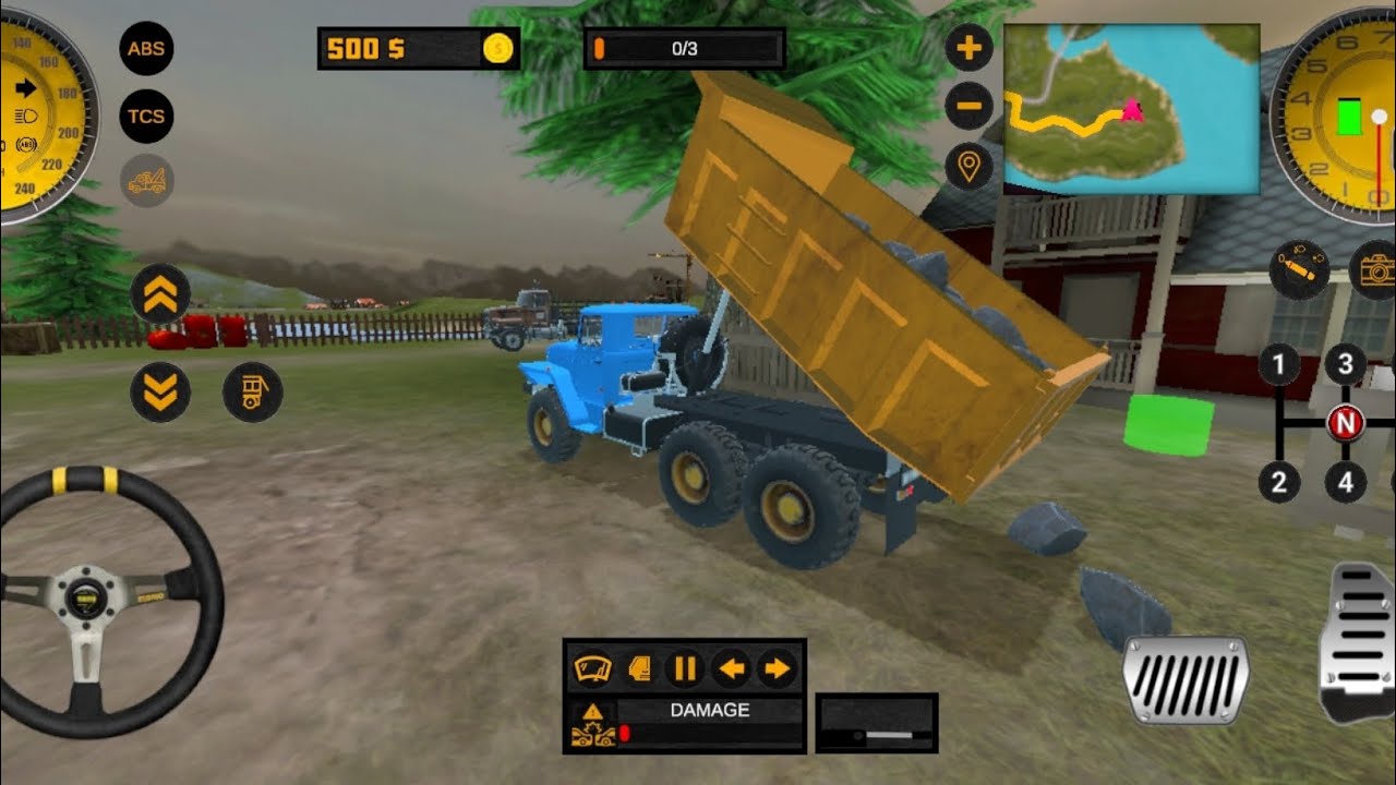 JCB Driving 2 Gameplay | Delivering Heavy Stones