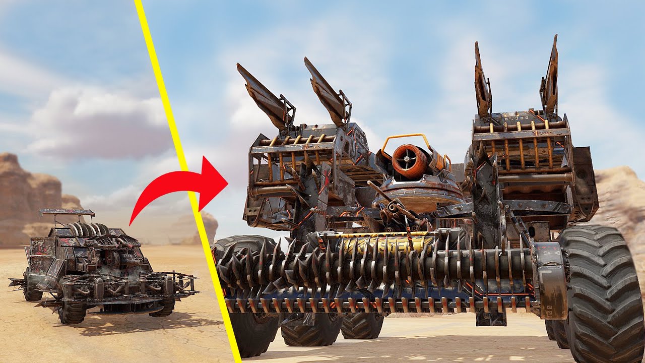 Crossout - I EVOLVED Into a Vehicle EATING Machine