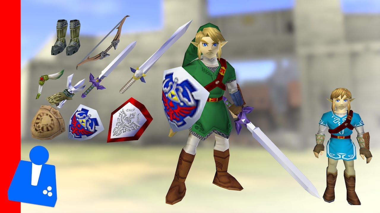 ZELDA MOD | Twilight Princess Link & BOTW Link - in Ocarina of Time!