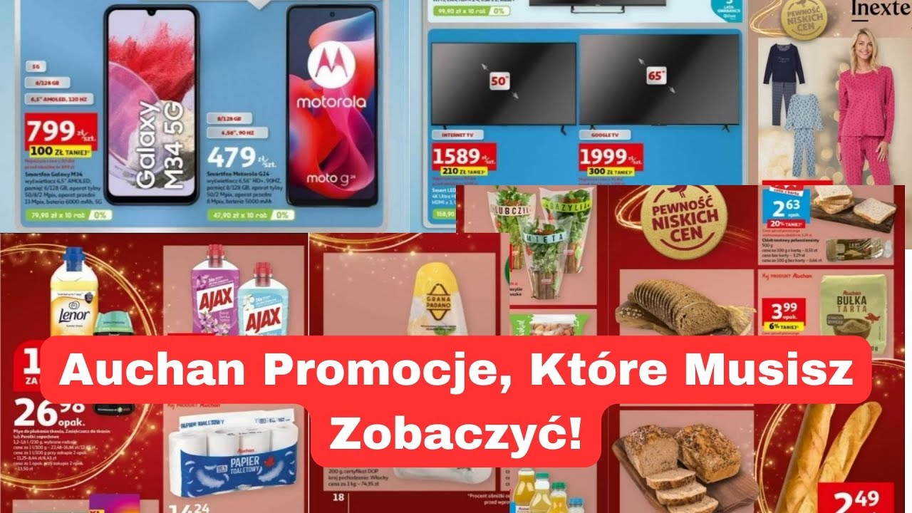 Auchan: Hity cenowe, kt&oacute;rych nie możesz przegapić!
