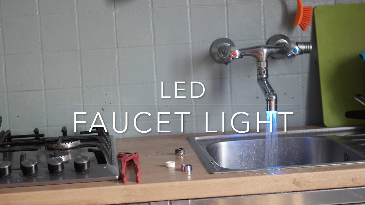 LED Faucet light