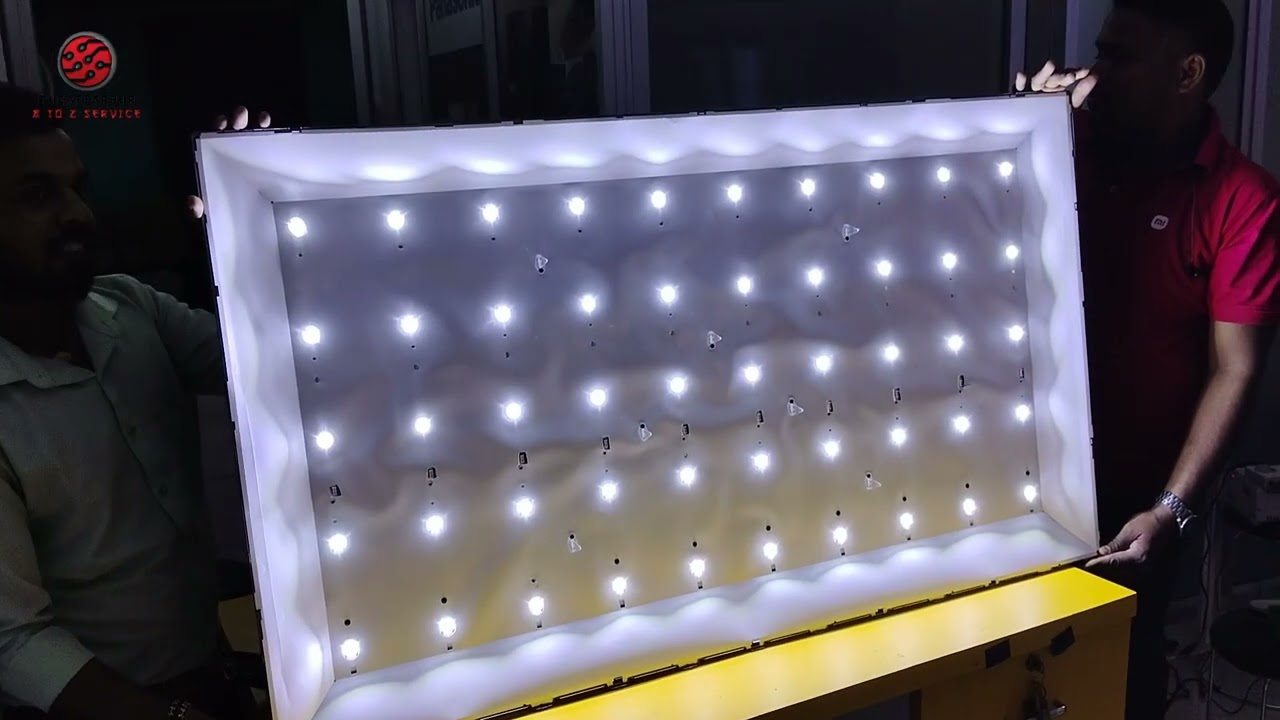 How to Elista 60 inch 4k tv picture solution back light replace #60_elista_tv #elista