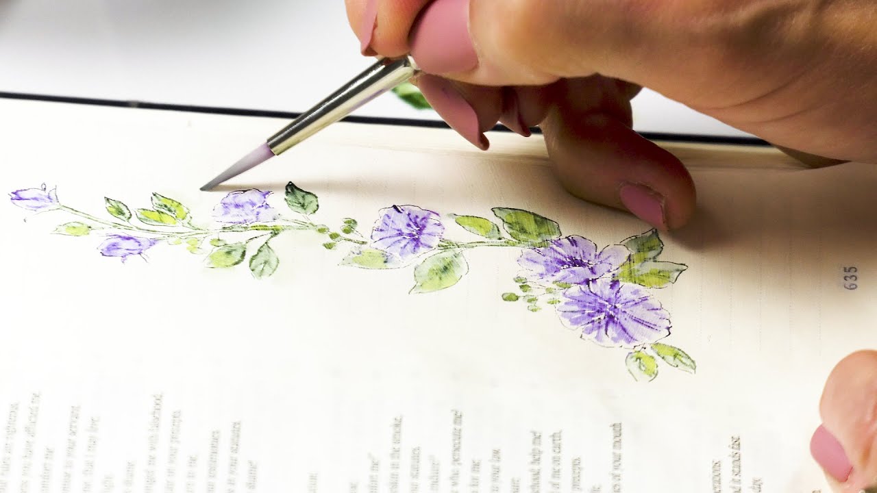 Beautiful Bible Journaling Artwork Made Easy | Bonnie Krebs for Art Impressions