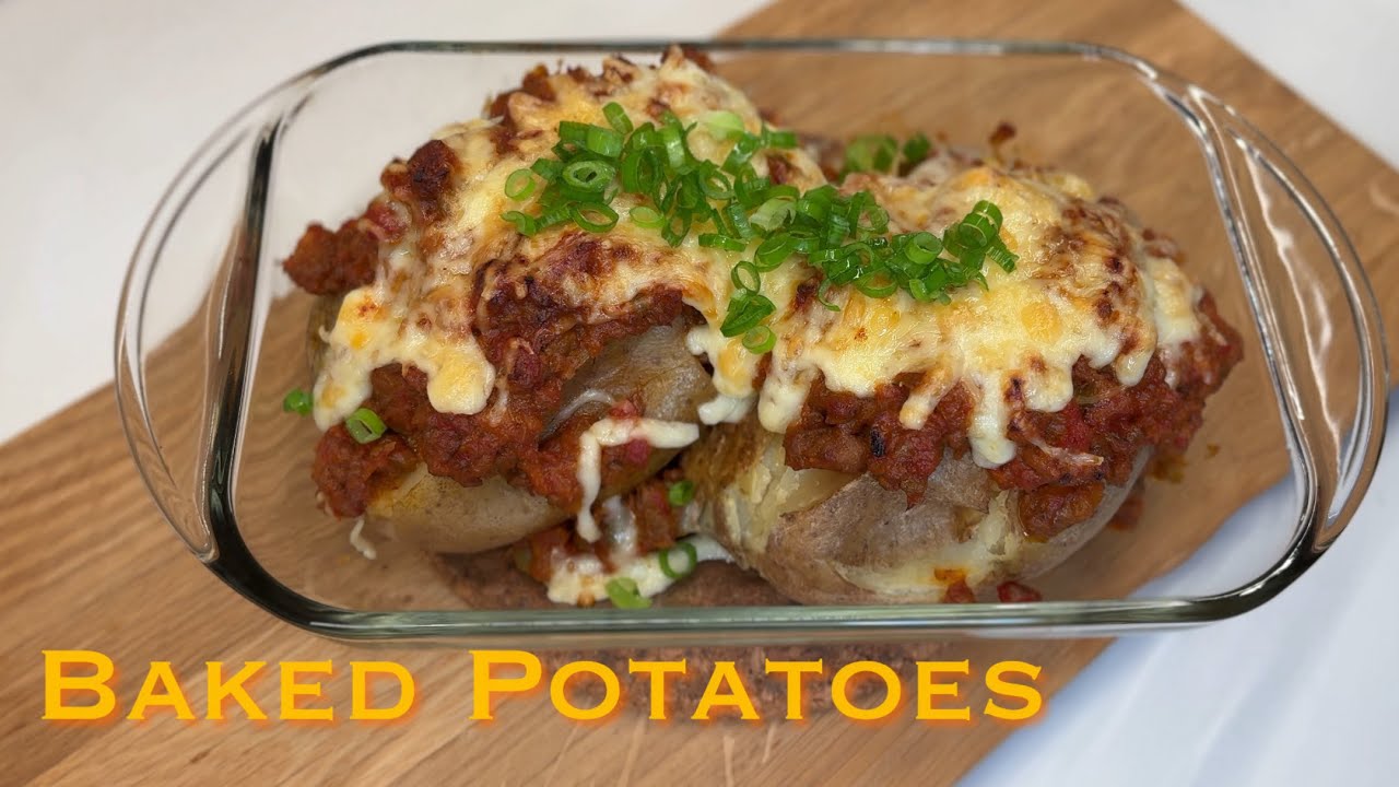 Baked Potatoes Made Cozy | Cheesy, Hearty, and So Satisfying