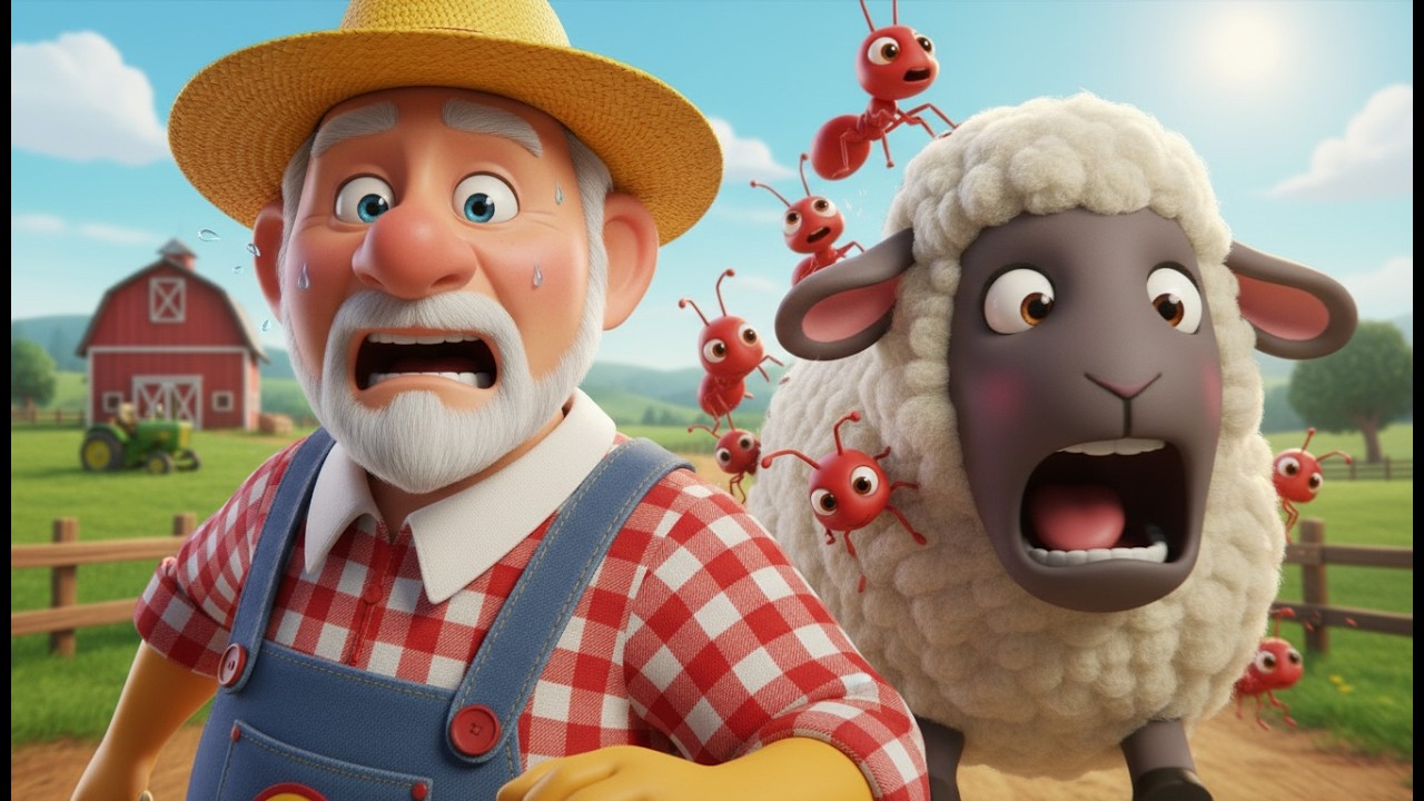 Ants All Over Old MacDonald’s Farm: What Happened? Cartoon for Kids - Ep.3
