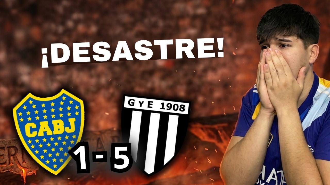 DESASTREEEE TOTAL / BOCA 1 GIMNASIA DE MENDOZA 5  / Fecha 8 del torneo apertura 2026