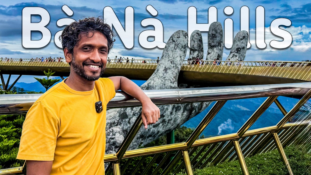 වියට්නාම් කඳු මුදුනේ අරුම පුදුම Park එක Ba Na Hills | Exploring Vietnam 🇻🇳 | වියට්නාමයේ හත්වැන්න