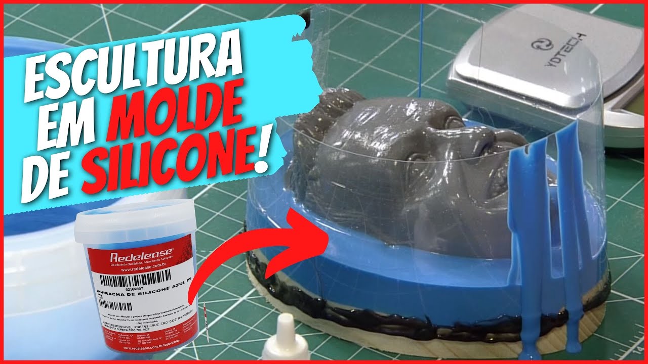 Molde de Silicone de um jeito que vc nunca viu!