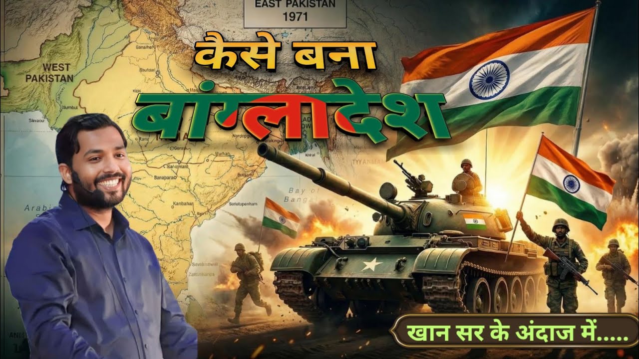 कैसे बना बांग्लादेश? | India Pakistan War 1971 | Birth of Bangladesh Explained | How Bangladesh Born