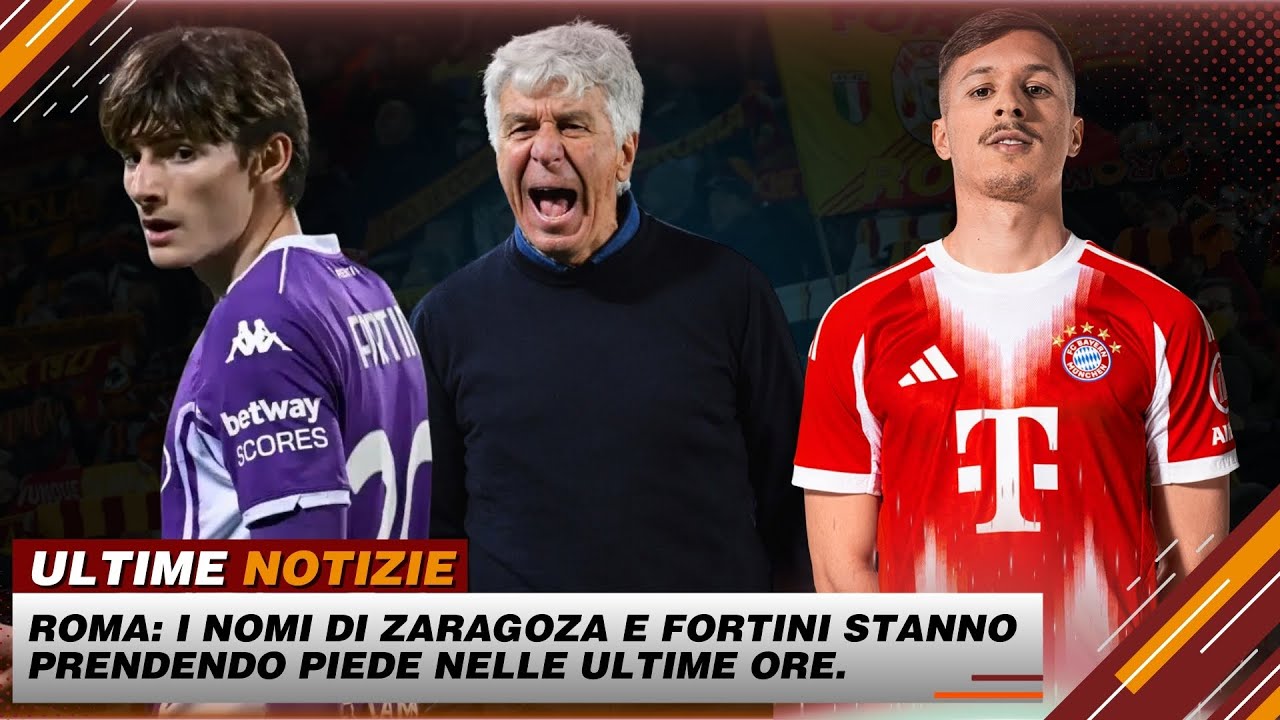 Roma: Trattativa serrata con la Fiorentina per Fortini e offerta ufficiale al Bayern per Zaragoza