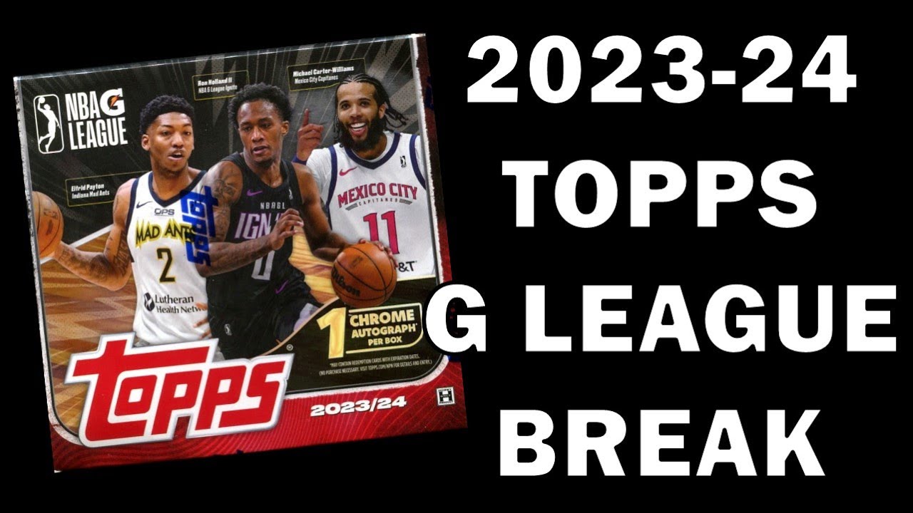BOX BREAK: 2 Hobby Boxes of 2023–24 Topps G League Basketball | A Box Full of Johnsons 🤔