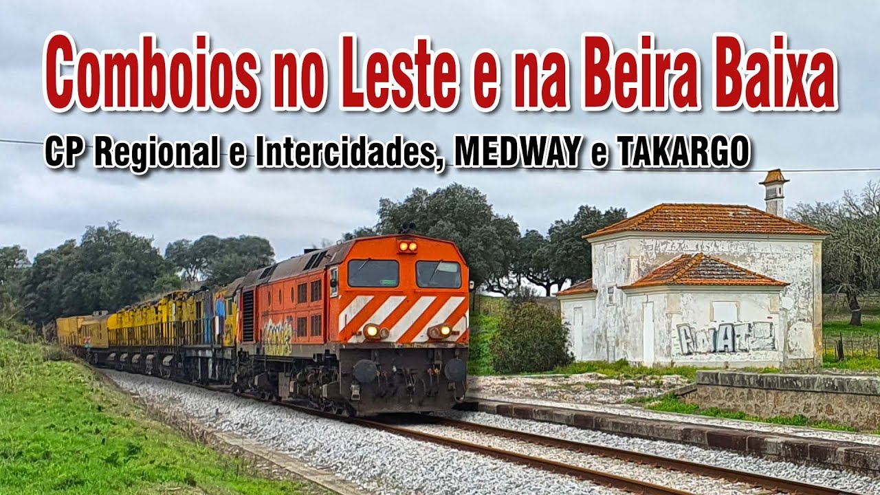 Comboios nas linhas do Leste e da Beira Baixa