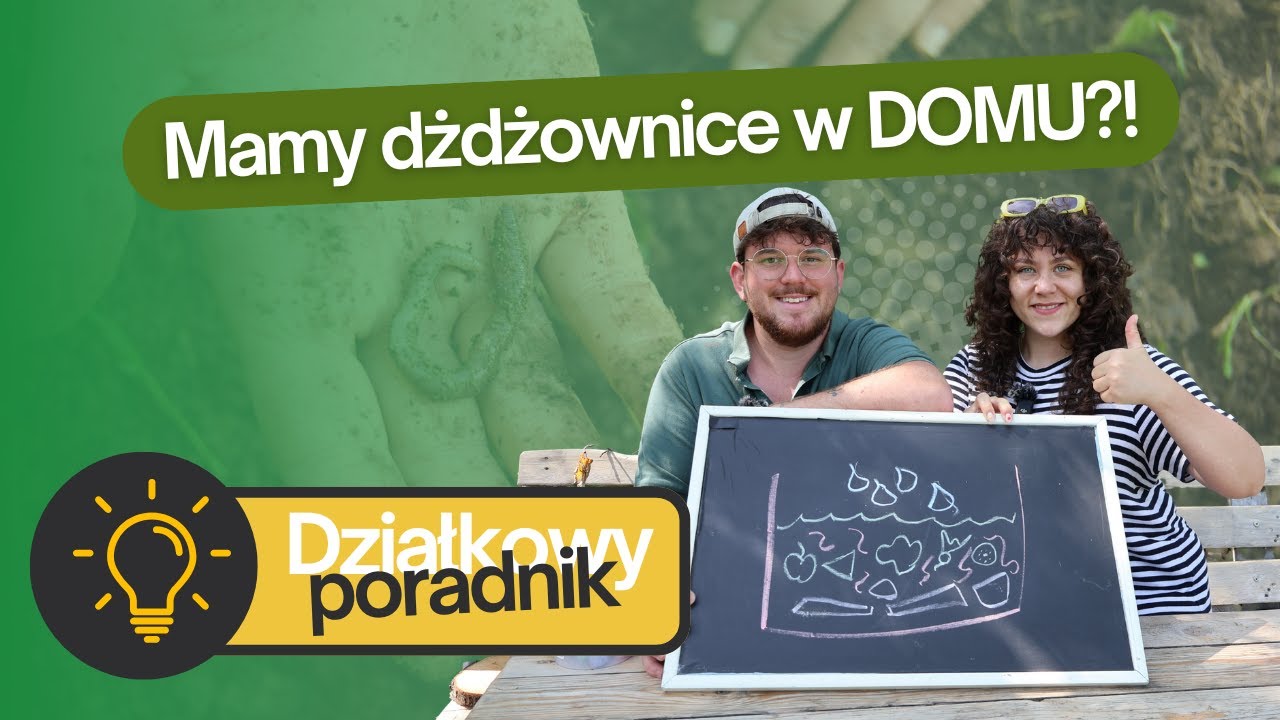 jak zrobić DARMOWY nawóz?  I hodujemy dżdżownice - DZIAŁKOWY PORADNIK KAWUNI