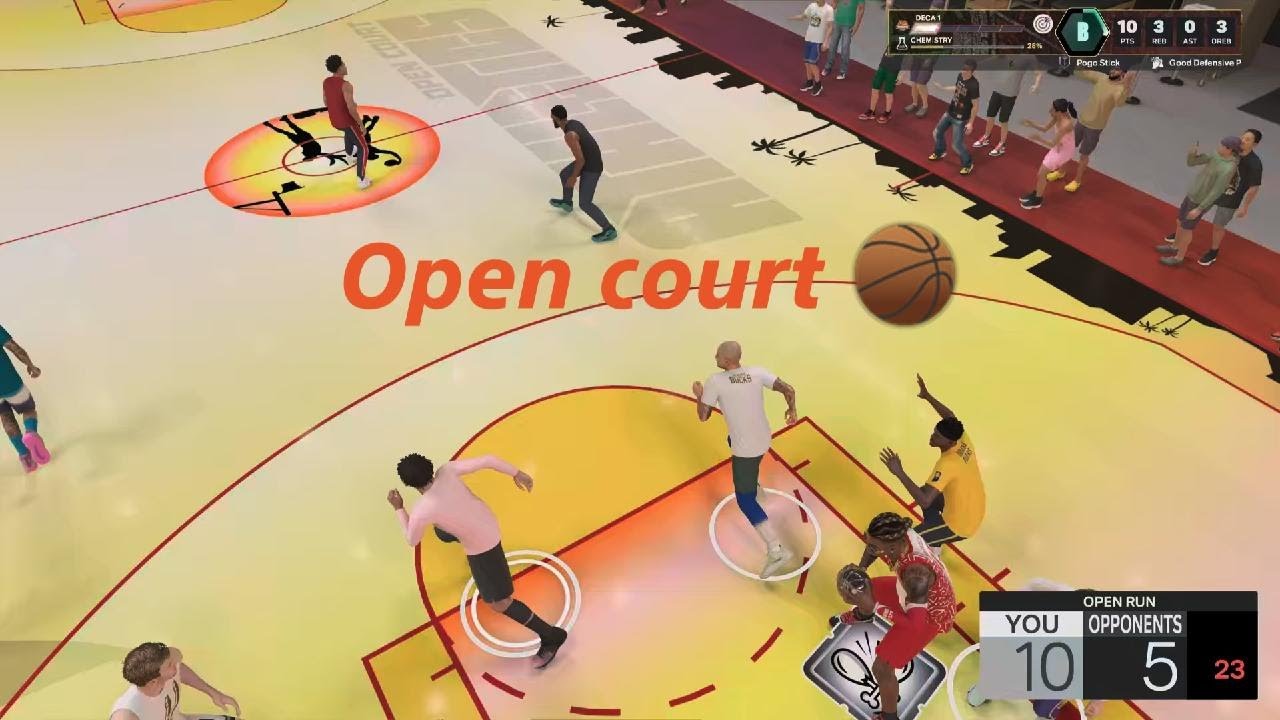 NBA 2K26 open court 🏀