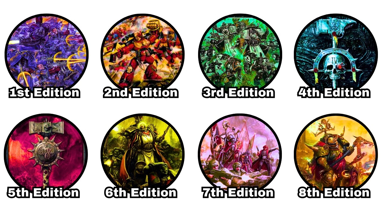 Every Edition of Warhammer 40K Explained