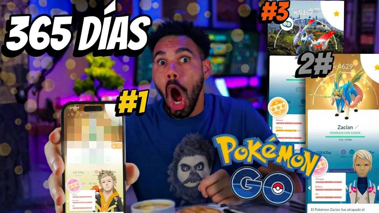 365 días jugando Pokémon GO... ¡Las capturas más locas que he tenido!