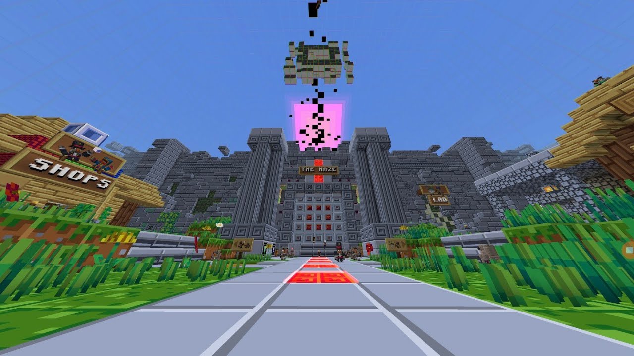Minecraft: I'M FINALLY ENTERING THE MAZE (Mob Maze ep 1)
