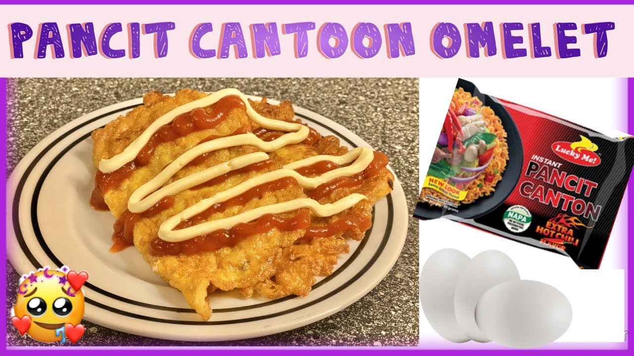 Lucky Me  Pancit Canton Omelet |Pancit Canton Recipe|Tipid Ulam