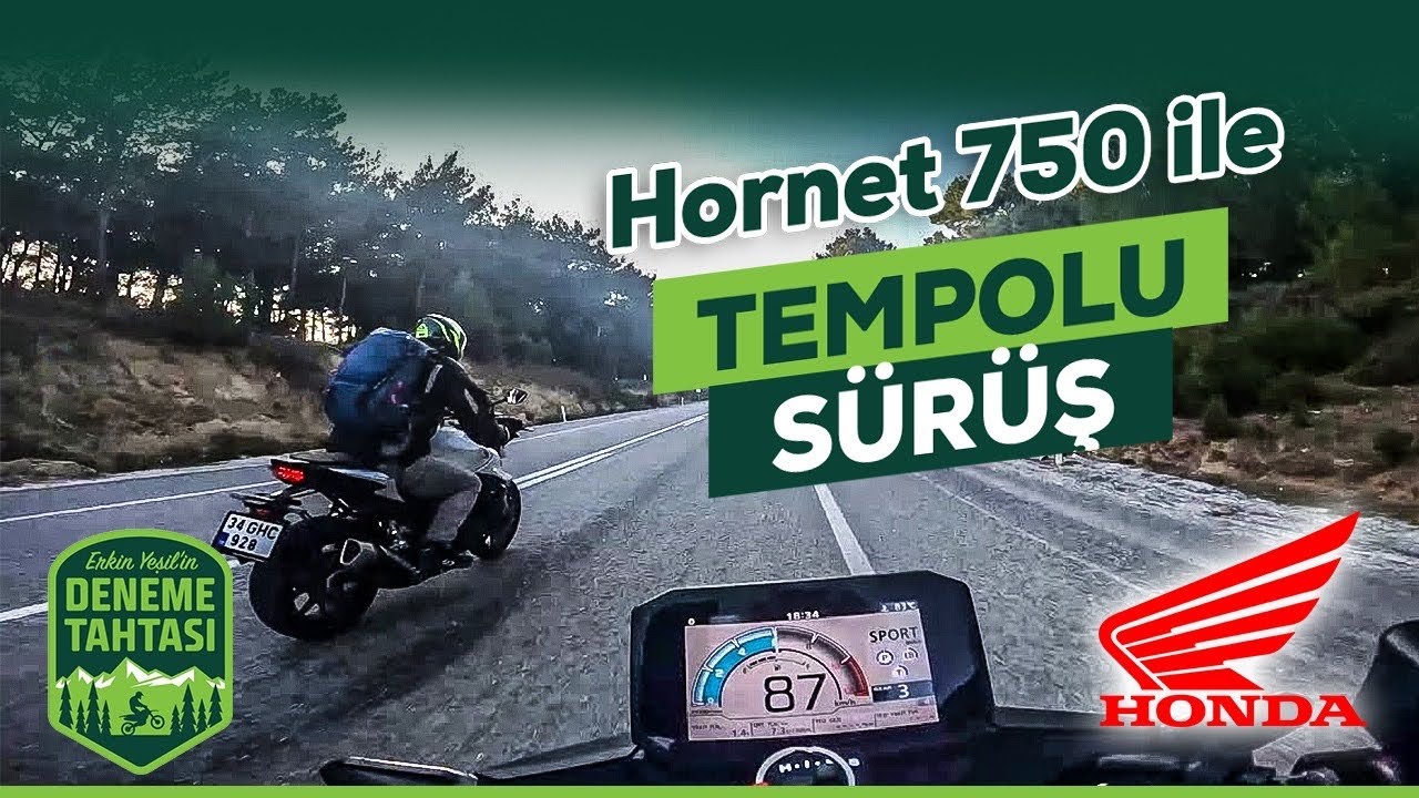 YENİ HORNET 750 İLE TEMPOLU SÜRÜŞ | BERGAMA KOZAK YAYLASI