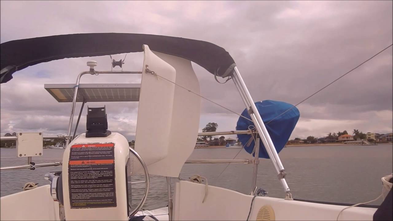 Macgregor 26M  Solar panel setup