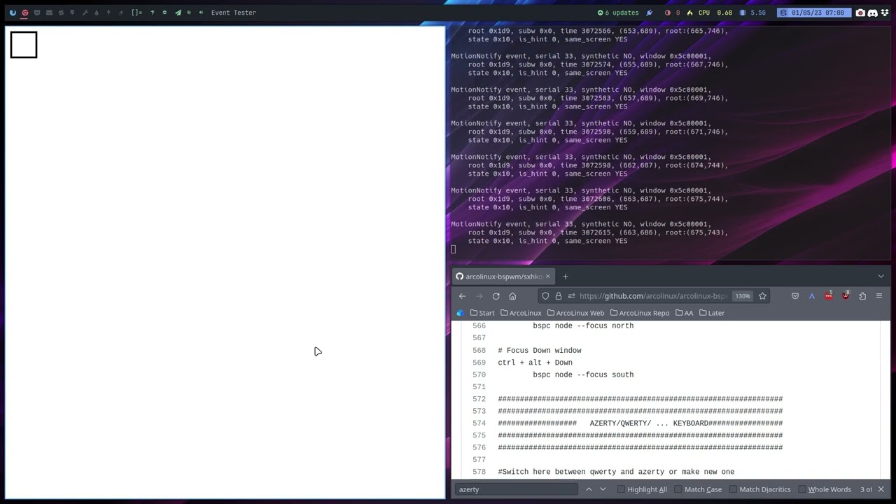 ArcoLinux : 3493 Keybindings in TWMs - change them to your keyboard